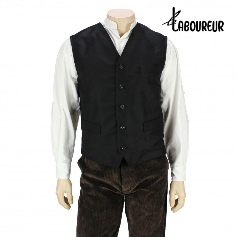 Gilet tailleur de pierre moleskine le laboureur