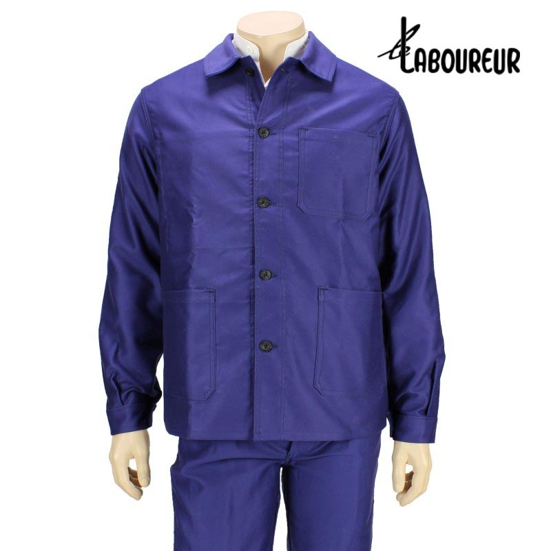 Veste de travail - Homme - Bleu de Cocagne