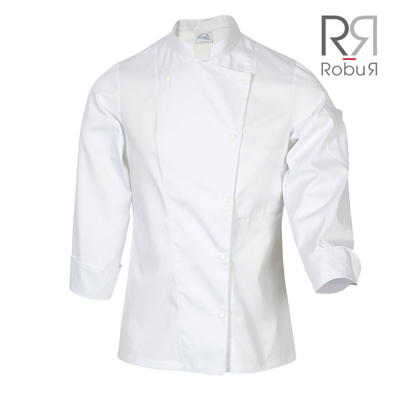 VESTE CUISINE FEMME MANILLE ML ROBUR PAS CHER