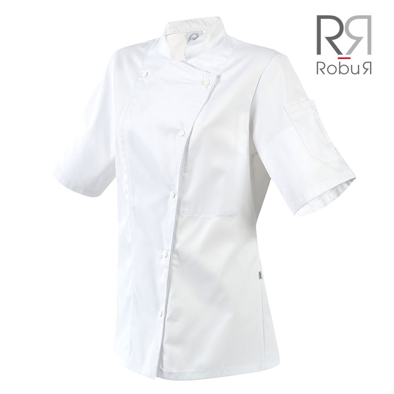 VESTE DE CUISINE FEMME MC MANILLE BLANCHE ROBUR