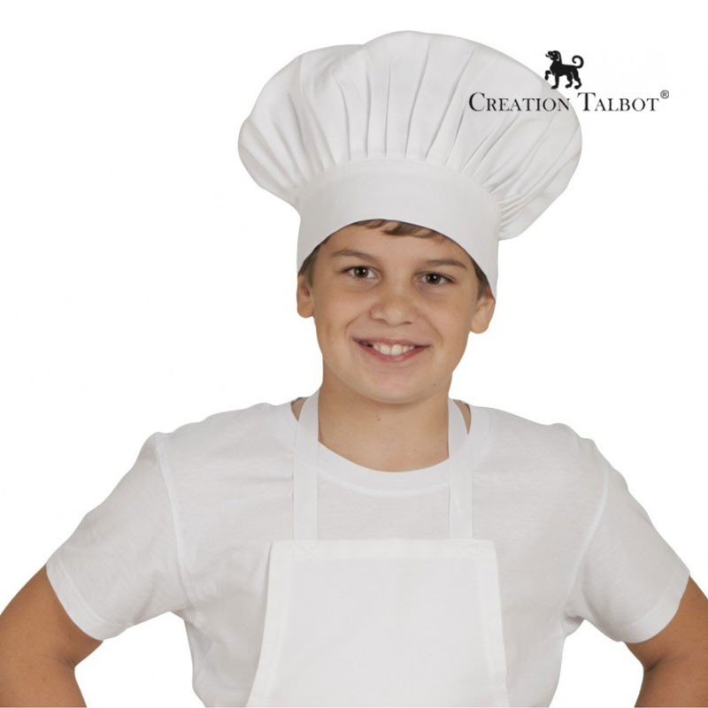 Tablier de cuisine et toque enfant