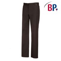 PANTALON DE CUISINE SERVICE NOIR FEMME