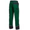 pantalon de travail vert et noir avec genouilleres