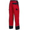 pantalon de travail bicolore rouge et noir