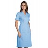 Blouse medicale bleu ciel manche courte 