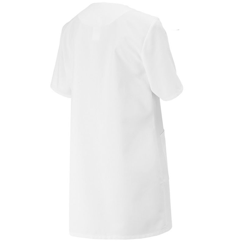 Tunic Médicale Pour Femme – Manches Courtes Extensibles – Pour Infirmières, Vétérinaires, Esthéticiennes