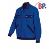 veste bleu de travail bicolore