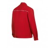 veste de travail rouge en polycoton