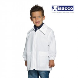 Blouse D'école Pour Enfant – Tablier Maternelle Unisexe, Manches Longues, Boutons, Poches, Facile à Mettre