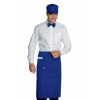 TABLIER DE SERVICE LONG 100% POLYESTER EN COULEUR