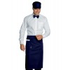 TABLIER DE SERVICE LONG 100% POLYESTER EN COULEUR