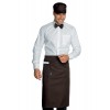 TABLIER DE SERVICE LONG 100% POLYESTER EN COULEUR