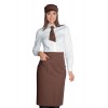 TABLIER DE SERVICE LONG 100% POLYESTER EN COULEUR