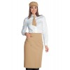 TABLIER DE SERVICE LONG 100% POLYESTER EN COULEUR