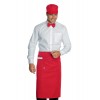 TABLIER DE SERVICE LONG 100% POLYESTER EN COULEUR