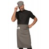 TABLIER DE SERVICE LONG 100% POLYESTER EN COULEUR