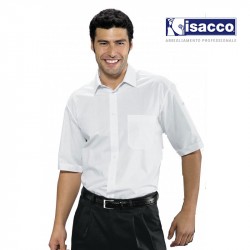 CHEMISE DE SERVICE BLANCHE MANCHES COURTES