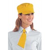Cravate courte jaune pour femme