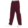 Pantalon médical unisexe bordeaux