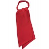 foulard cravate femme rouge pas cher