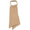 cravate foulard beige pour femme 