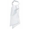 foulard ascot blanc pour femme 