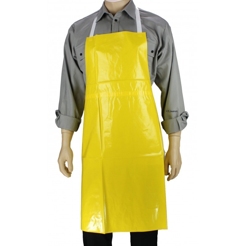 Tablier plastique PVC pour femme de cuisine professionnel blanc en PVC femme  menage hôtel entretien cuisine, VP353