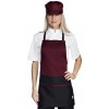 TABLIER SERVICE FEMME BORDEAUX ET NOIR