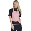 TABLIER SERVICE FEMME ROSE ET NOIR