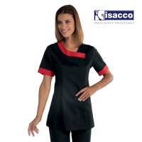 TUNIQUE DE TRAVAIL NOIR ET COULEUR PAS CHER
