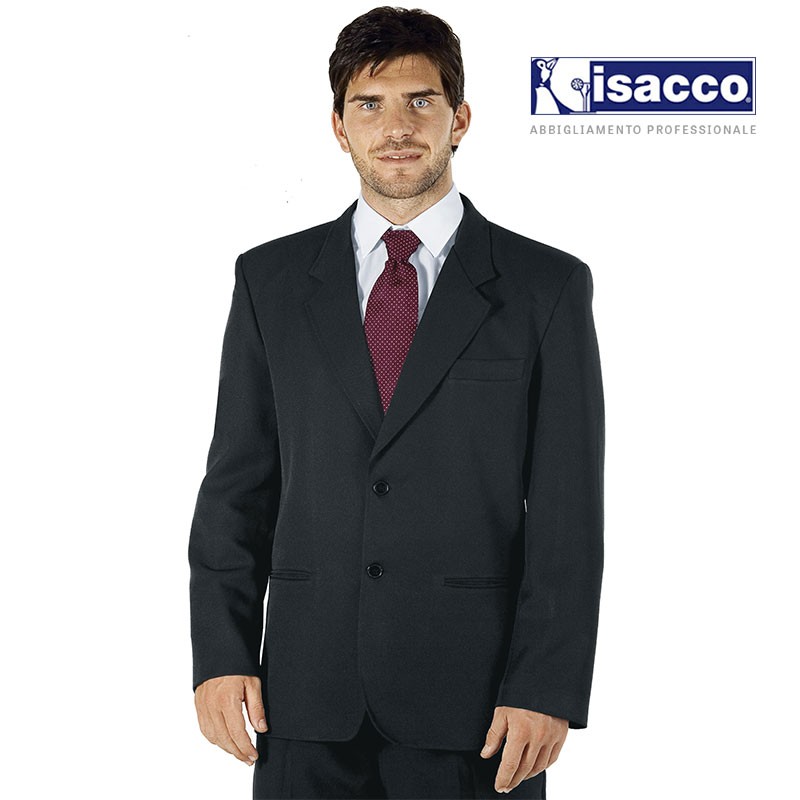 Veste de costume noir pour homme infroissable 57,50€HT LISAVET