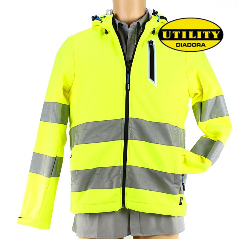Vêtements de travail en jaune fluorescent – Produits à haute visibilité