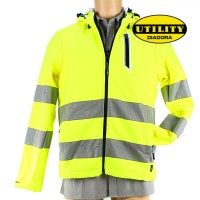 VESTE HAUTE VISIBILITÉ SOFTSHELL