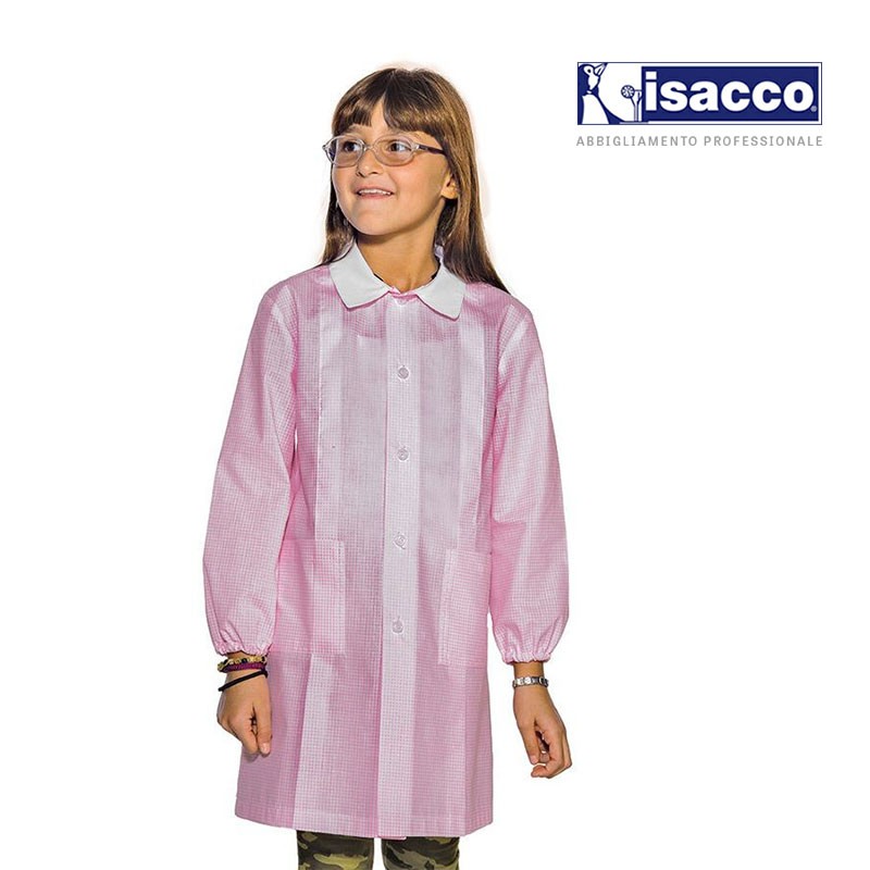 3 pcs Blouse Peinture Enfant Imperméable Tablier de Peinture Enfant,  Tablier Manches Longues Enfant avec 3 Poches L'école Activités