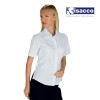 Chemise de service femme manches courtes   