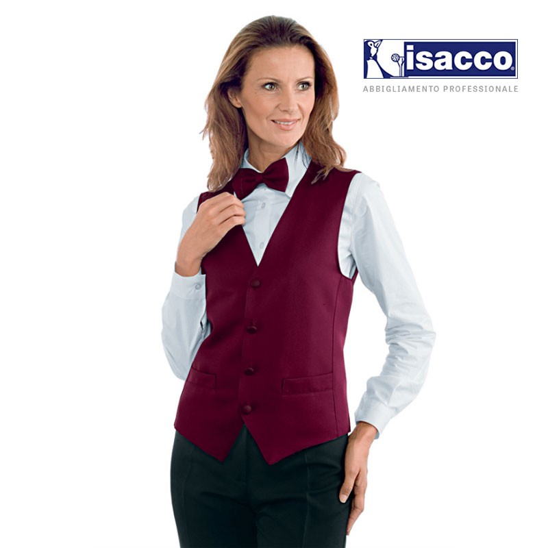 Gilet sevice barman professionnel femme et homme 27,75€HT LISAVET