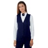 gilet de service bleu marine unisexe