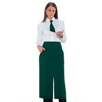 TABLIER SERVEUR LONG AVEC JAMBE FENDUE ET EN COULEUR