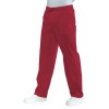  	pantalon médical rouge pour femme et homme pas cher