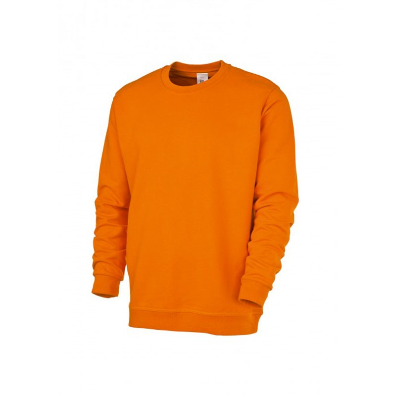 Sweat-shirt de travail pour homme avec capuche orange Odzież