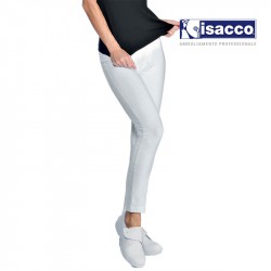 pantalon estheticienne blanc