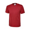 TEE SHIRT ROUGE 100 COTON POUR LE TRAVAIL