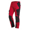 Pantalon de travail slim Florian FHB rouge/noir