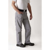 PANTALON DE PATISSIER GRIS CEINTURE VELCRO ROBUR REF ARENAL