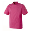 Veste-cuisine-Robur-Nero-fuchsia-manches-courtes