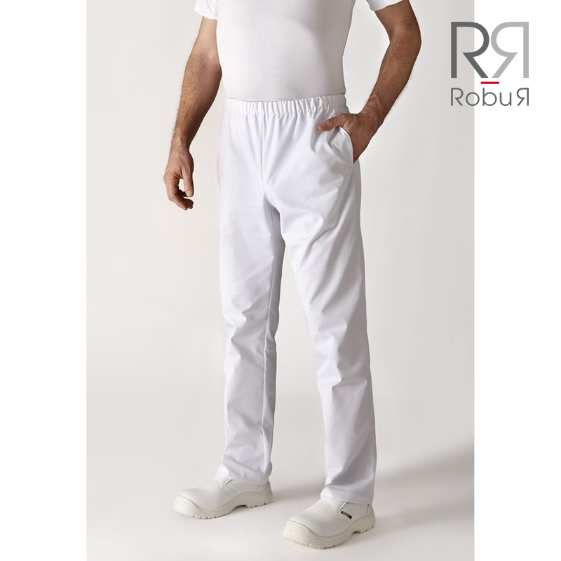 PANTALON DE CUISINE UMINI ROBUR NOIR OU BLANC