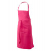 TABLIER LOTI ROBUR A BAVETTE ROSE FUSCHIA