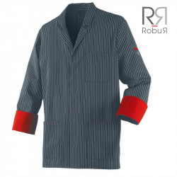 VESTE DE BOUCHER CHARCUTIER ROBUR ARDOISE