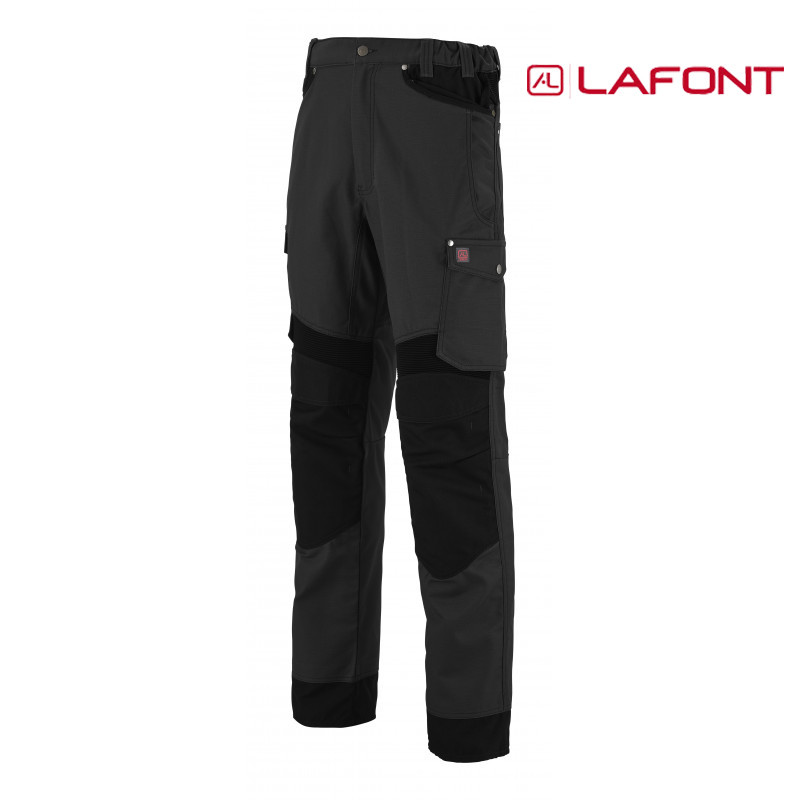 Pantalon de travail homme Lafont ROTOR souple et robuste 75HT LISAVET