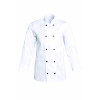 veste de cuisine blanche manche longue